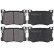Brake Pad Set, disc brake 35211 ABS