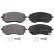 Brake Pad Set, disc brake 35215 ABS