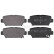Brake Pad Set, disc brake 35217 ABS