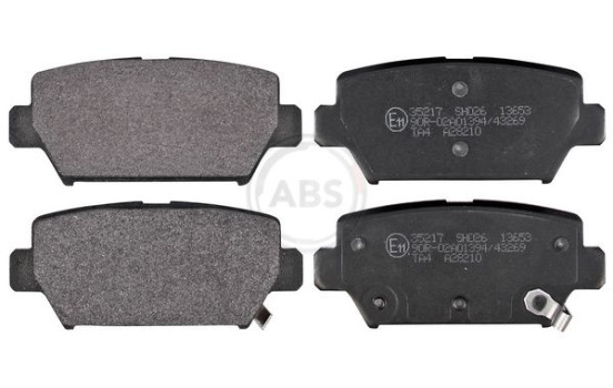 Brake Pad Set, disc brake 35217 ABS