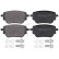 Brake Pad Set, disc brake 35218 ABS