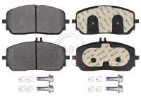 Brake Pad Set, disc brake 35221 ABS