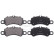 Brake Pad Set, disc brake 35223 ABS Brake Pad Set, disc brake 35223 ABS