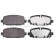 Brake Pad Set, disc brake 35230 ABS
