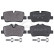 Brake Pad Set, disc brake 35235 ABS