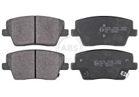 Brake Pad Set, disc brake 35238 ABS