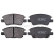 Brake Pad Set, disc brake 35245 ABS