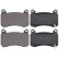 Brake Pad Set, disc brake 35247 ABS