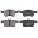 Brake Pad Set, disc brake 35253 ABS