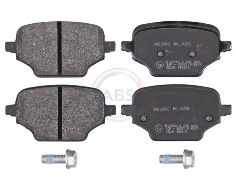 Brake Pad Set, disc brake 35258 ABS