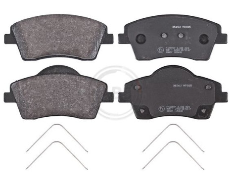 Brake Pad Set, disc brake 35263 ABS