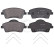 Brake Pad Set, disc brake 35263 ABS