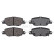 Brake Pad Set, disc brake 35265 ABS