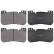 Brake Pad Set, disc brake 35271 ABS