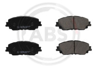 Brake pad set, disc brake 35273 ABS
