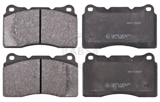 Brake Pad Set, disc brake 35274 ABS