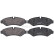 Brake Pad Set, disc brake 35277 ABS