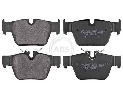 Brake Pad Set, disc brake 35278 ABS