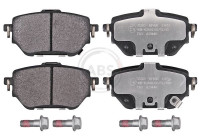 Brake Pad Set, disc brake 35283 ABS