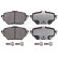 Brake Pad Set, disc brake 35283 ABS