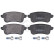 Brake Pad Set, disc brake 35289 ABS