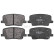 Brake Pad Set, disc brake 35290 ABS