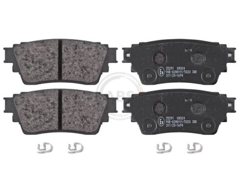 Brake Pad Set, disc brake 35291 ABS