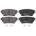 Brake Pad Set, disc brake 35291 ABS