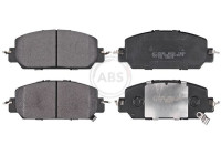 Brake pad set, disc brake 35296 ABS