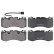Brake pad set, disc brake 35297 ABS