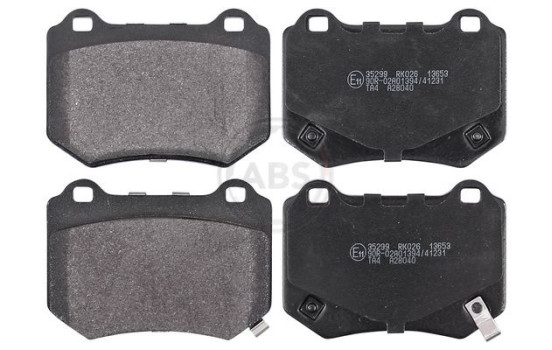 Brake Pad Set, disc brake 35299 ABS