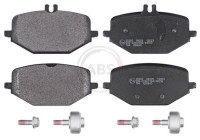 Brake pad set, disc brake 35302 ABS