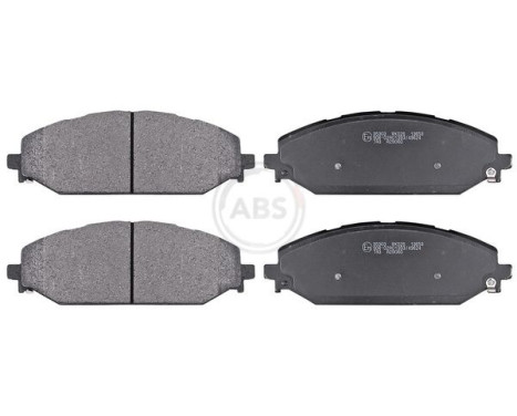 Brake pad set, disc brake 35303 ABS