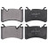 Brake Pad Set, disc brake 35305 ABS