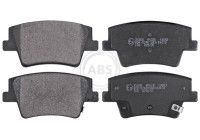 Brake Pad Set, disc brake 35306 ABS