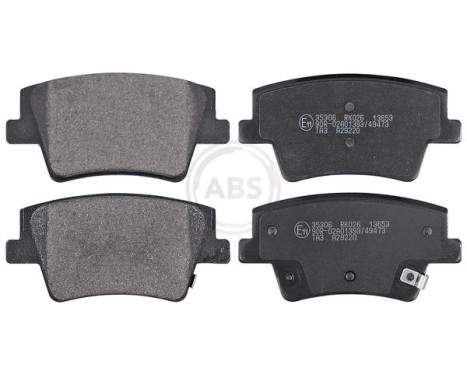 Brake Pad Set, disc brake 35306 ABS