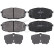 Brake Pad Set, disc brake 35310 ABS