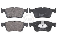 Brake Pad Set, disc brake 35312 ABS