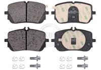 Brake pad set, disc brake 35314 ABS