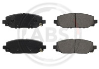 Brake pad set, disc brake 35315 ABS