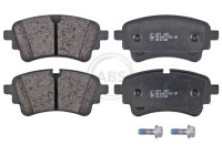 Brake pad set, disc brake 35319 ABS