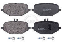 Brake pad set, disc brake 35323 ABS