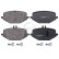 Brake pad set, disc brake 35323 ABS