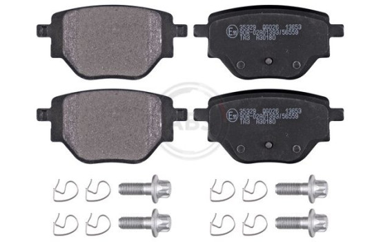 Brake pad set, disc brake 35329 ABS
