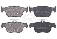Brake pad set, disc brake 35330 ABS