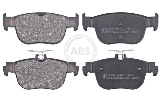 Brake pad set, disc brake 35330 ABS