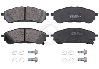 Brake pad set, disc brake 35333 ABS