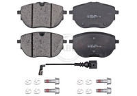 Brake pad set, disc brake 35334 ABS