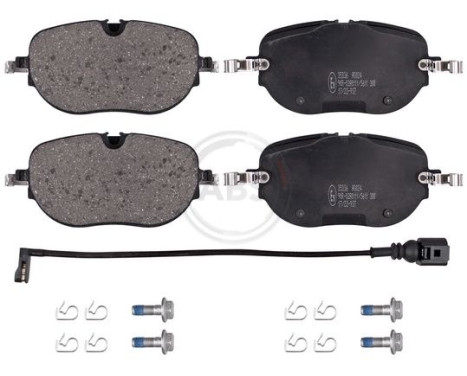 Brake pad set, disc brake 35336 ABS