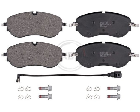 Brake pad set, disc brake 35337 ABS